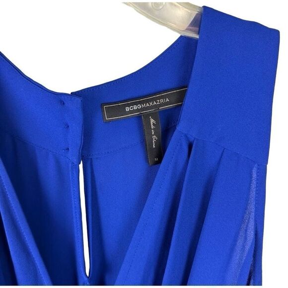 BCBGMaxAzria Romper in Rich and Vibrant Blue - Picture 6 of 9